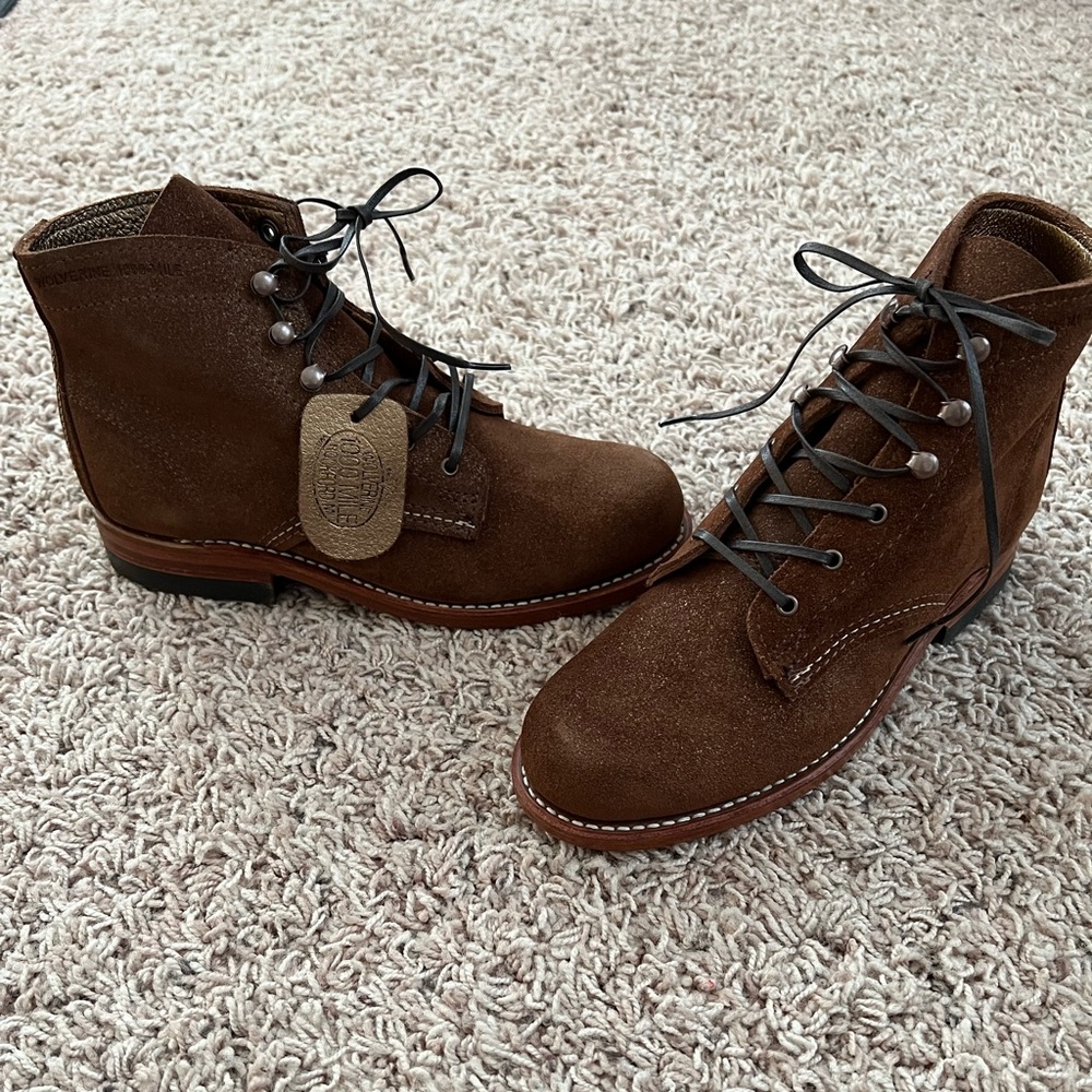 Wolverine 1000 Mile Boots, size 6